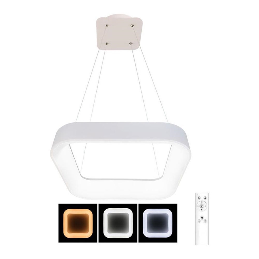 Ecolite WMKL02S-40W/L - Dimbar LED-lampakrona NEST LED/40W/230V 3000-6500K vit