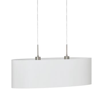 Eglo 31579 - Hängande Ljuskrona med snöre PASTERI 2xE27/60W/230V