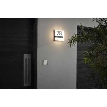 Eglo 33574 - LED Dimbar vägglampa utomhus TORAZZA-C LED/14W/230V IP44