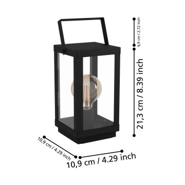 Eglo - Bordslampa  1xE27/60W/230V