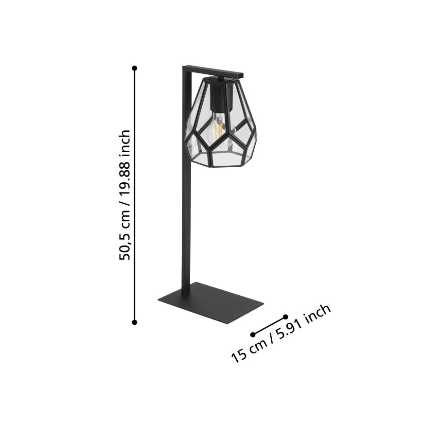 Eglo - Bordslampa  1xE27/40W/230V