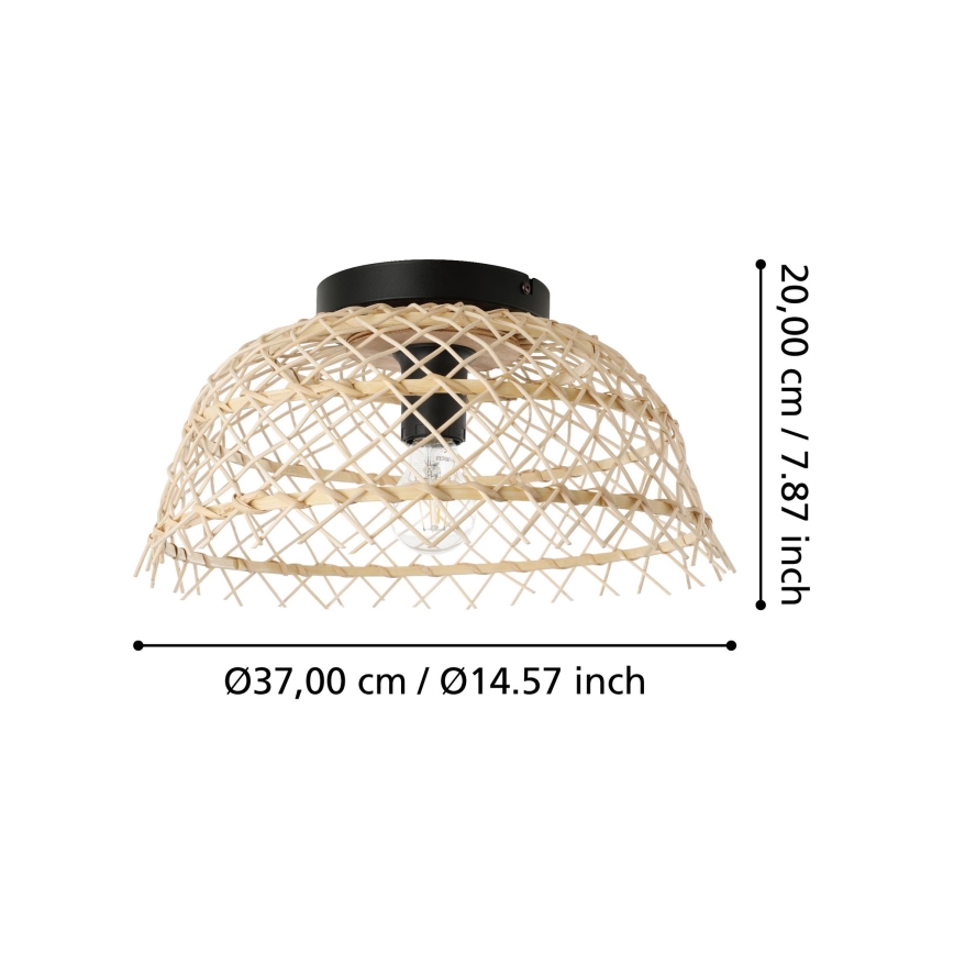 Eglo - Taklampa 1xE27/40W/230V