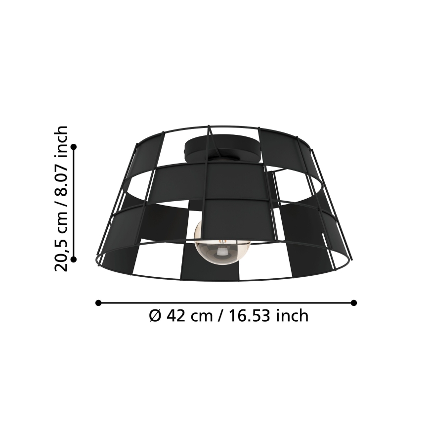 Eglo - Taklampa 1xE27/40W/230V