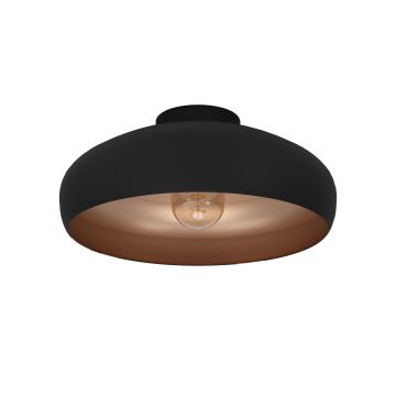 Eglo 55248 - Taklampa MOGANO 1xE27/60W/230V svart