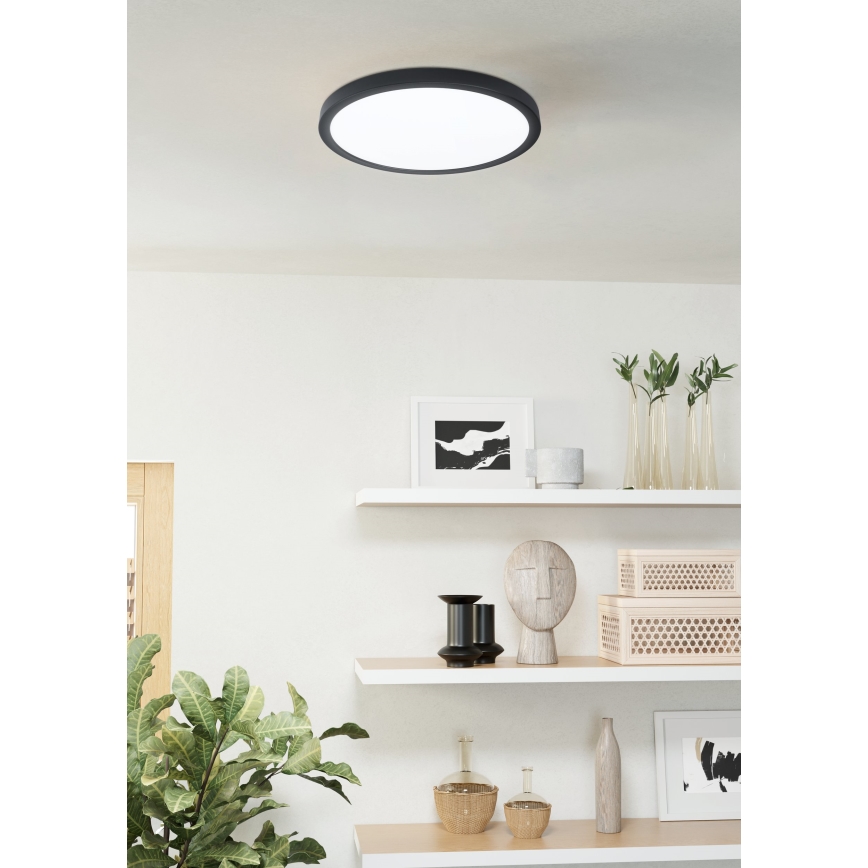 Eglo - LED Dimbar badrumslampa ARGOLIS-Z LED/19,5W/230V IP44 svart