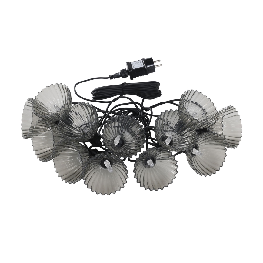 Eglo - LED Dekorativ utomhusslinga 12xLED/0,066W/3,2V IP44