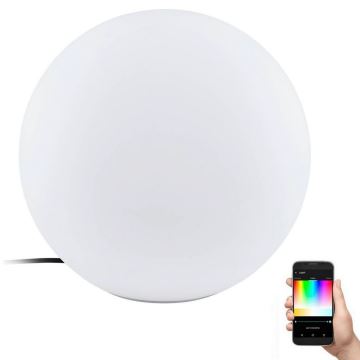 Eglo - LED RGB Dimbar utomhuslampa 1xE27/9W/230V 2700-6500K IP65 ø600