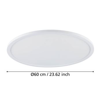 Eglo - LED Dimbar taklampa LED/41W/230V diameter 60 cm vit