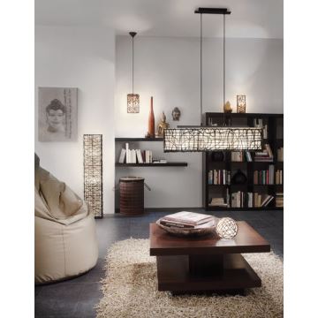 Eglo 90945 - Hängande lampa WOK 3xE27/60W/230V