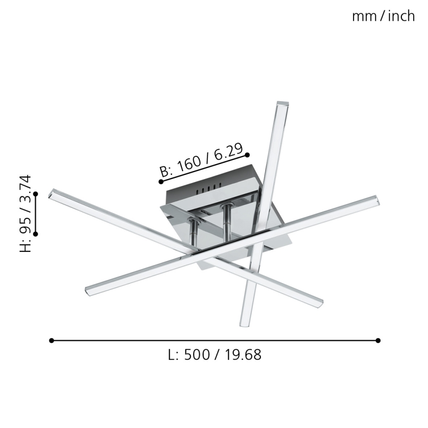 Eglo - LED taklampa LED/13,2W/230V