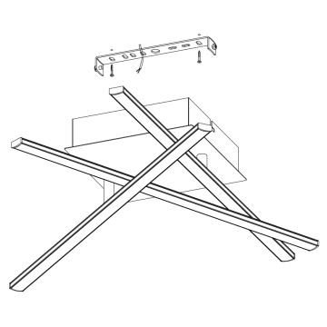 Eglo - LED taklampa LED/13,2W/230V