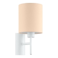 EGLO 97564 - Vägglampa PASTERI-P 1xE27/60W/230V