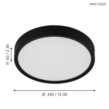 Eglo 98603 - LED Takbelysning MUSURITA LED/16,8W/230V