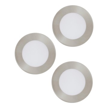 Eglo 98632 - KIT 3x LED infälld belysning FUEVA 3xLED/5W/230V