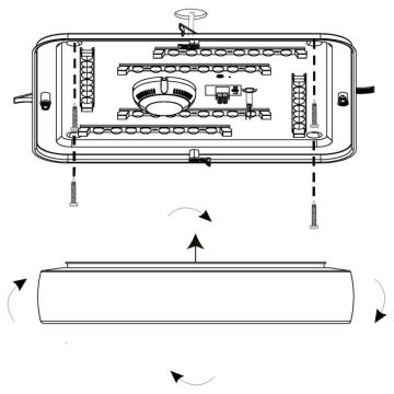 Eglo 99109 - LED Takbelysning RUIDERA LED/22W/230V