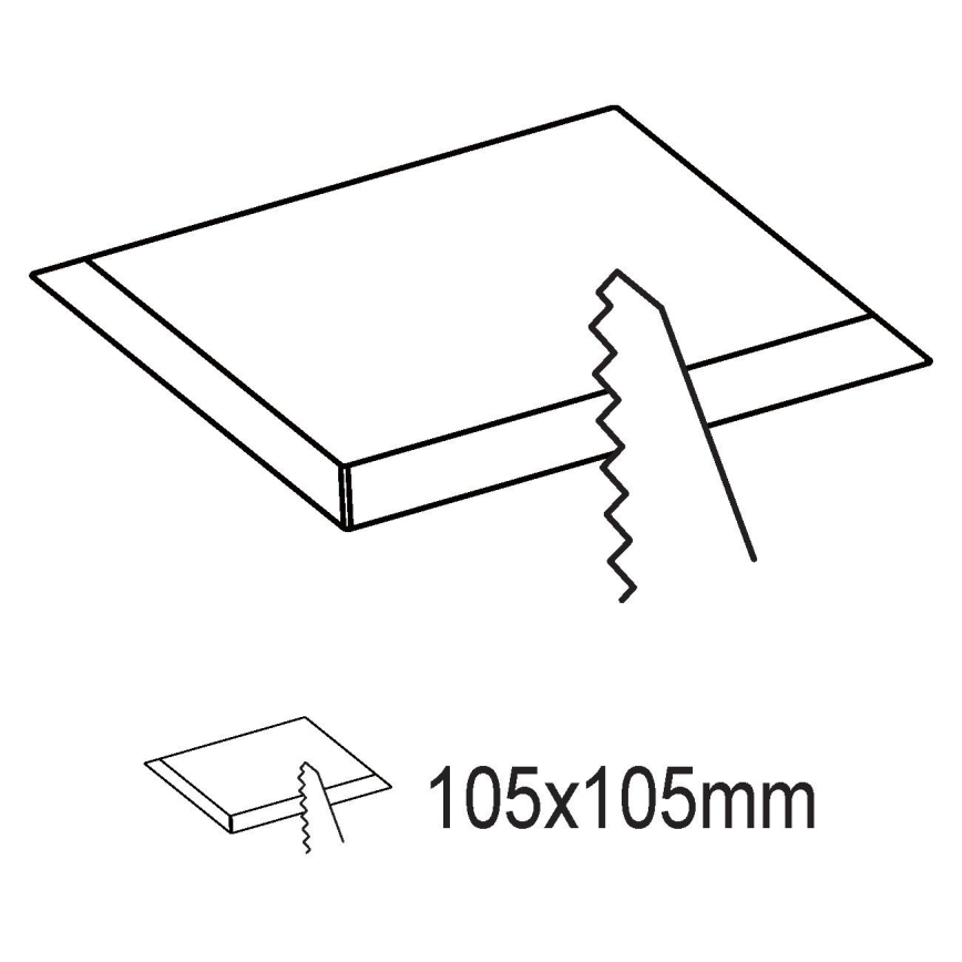 Eglo 99167 - Infälld LED-belysning  FUEVA 5 LED/5,5W/230V