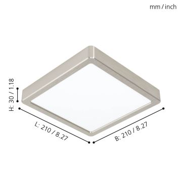 Eglo 99253 - LED Takbelysning FUEVA 5 LED/16,5W/230V