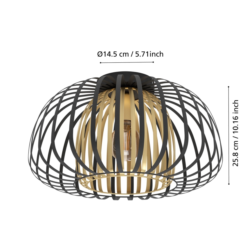 Eglo - Taklampa 1xE27/40W/230V