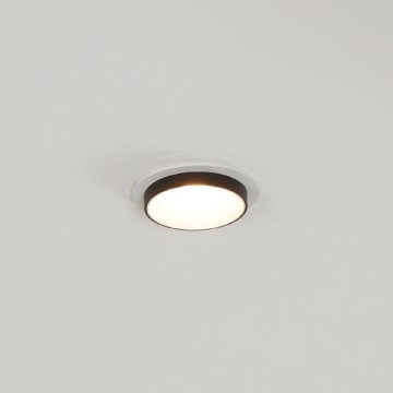 Eglo - Infälld lampa 1xGU10/35W/230V vit/svart