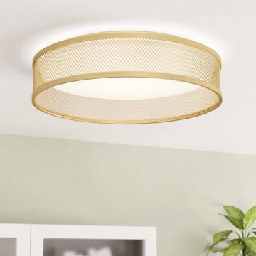 Eglo - LED taklampa LED/20W/230V guld