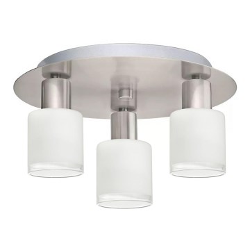 Eglo - LED taklampa MY CHOICE 3xE14/4W/230V krom/vit