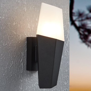 Eglo - Vägglampa för utomhusbruk 1xE27/25W/230V IP44