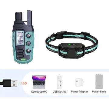 Elektriskt hundträningshalsband 52cm 600m 3,7V IP67