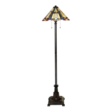 Elstead QZ-INGLENOOK-FL - Golvlampa  INGLENOOK 2xE27/60W/230V