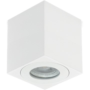 Emithor 48622 - Badrumsspotlight ALUX 1xGU10/35W/230V IP44 vinklat vit