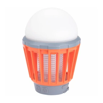 Extol – LED Portabel lampa med insektsfälla LED/3W/2000 mAh/3,7V IPX6