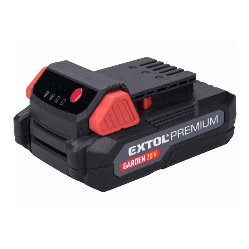 Extol Premium - Uppladdningsbart batteri 2000 mAh/20V