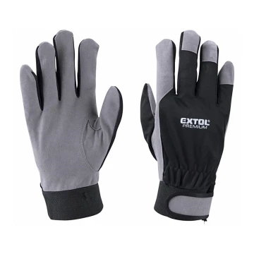 Extol Premium - Work gloves size 10" grå/svart