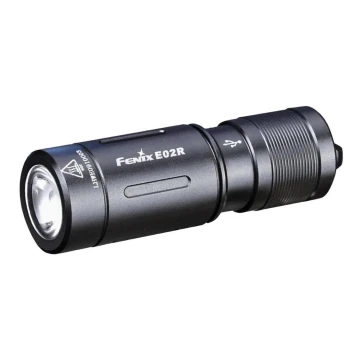 Fenix E02RBLC - LED uppladdningsbar ficklampa LED/USB IP68 200 lm 6,5 h