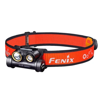 Fenix HM65RTRAIL - LED laddningsbar pannlampa  2xLED/2xCR123A IP68 1500 lm 300 h