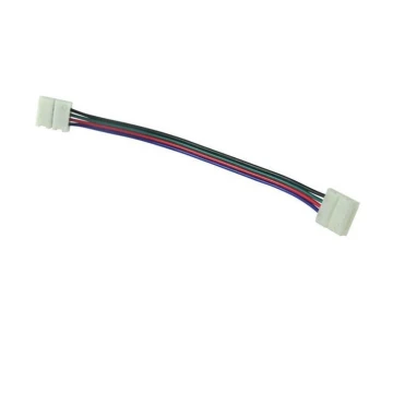 Flexibel bifacial connector för RGB LED remsor 4pin 10 mm
