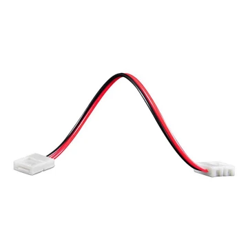 Flexibel bifacial vinklat connector för 2-pin LED remsor 8 mm