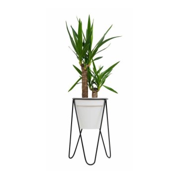 Flowerpot stand LOFT 50x30 cm svart