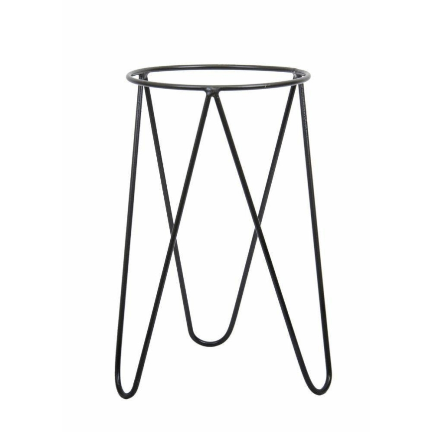 Flowerpot stand LOFT 50x30 cm svart