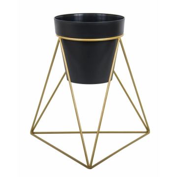 Flowerpot stand TRIANGL 40x45 cm gyllene