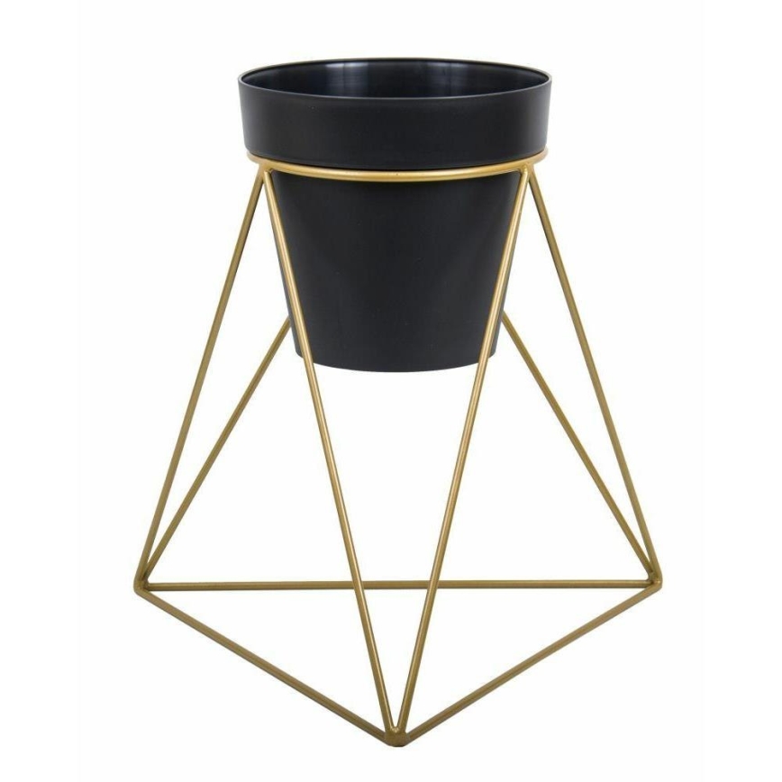 Flowerpot stand TRIANGL 40x45 cm gyllene