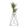 Flowerpot stand TRIANGL 40x45 cm svart