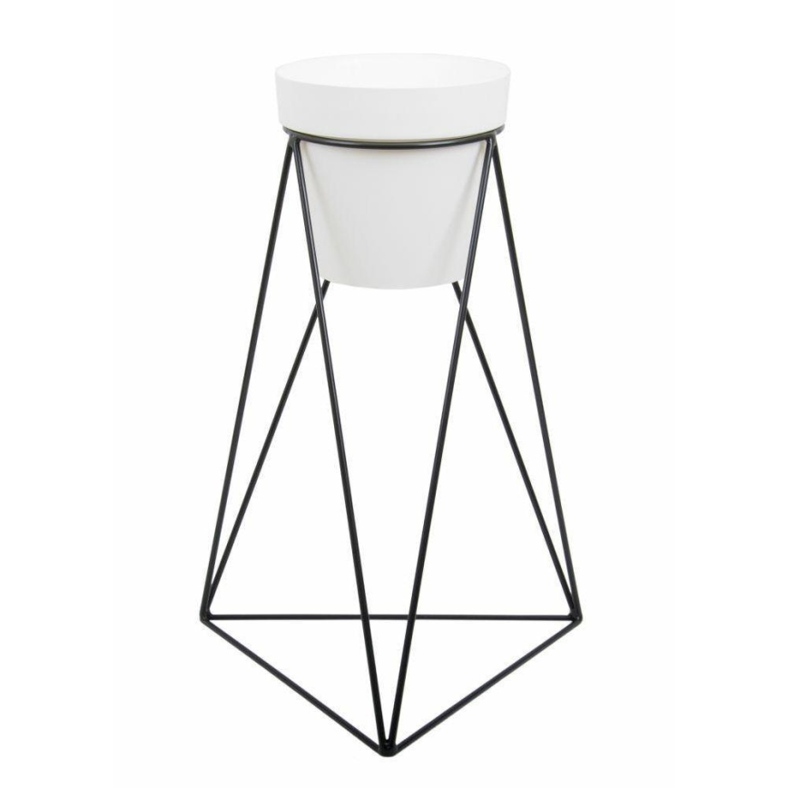 Flowerpot stand TRIANGL 40x45 cm svart