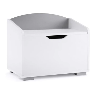 Förvaringsbehållare för barn PABIS 50x60 cm vit/grå
