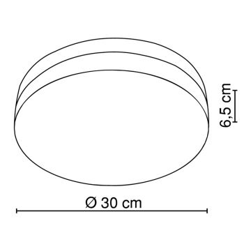 Globo 48403 - Takbelysning OPAL 3xE27/40W/230V