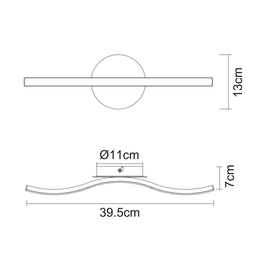 Globo - LED taklampa LED/6W/230V