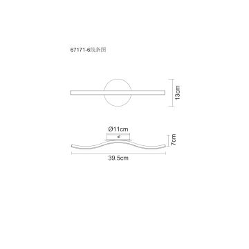 Globo - LED taklampa LED/6W/230V