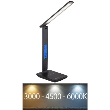 Globo - LED ljusreglerad bordslampa touch med en display LED/5W/230V 3000/4500/6000K svart