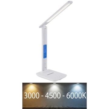 Globo - LED ljusreglerad bordslampa touch med en display LED/5W/230V 3000/4500/6000K vit