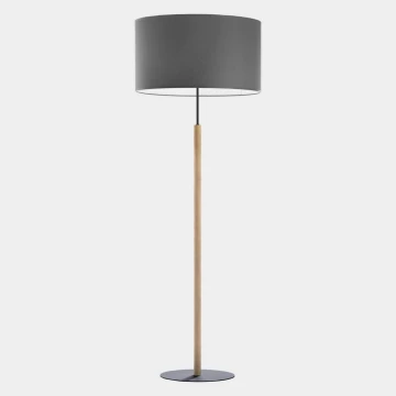 Golvlampa  DEVA 1xE27/25W/230V grå