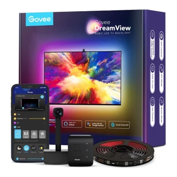 Govee - DreamView TV 75-85" SMART LED bakgrundsbelyst RGBIC Wi-Fi